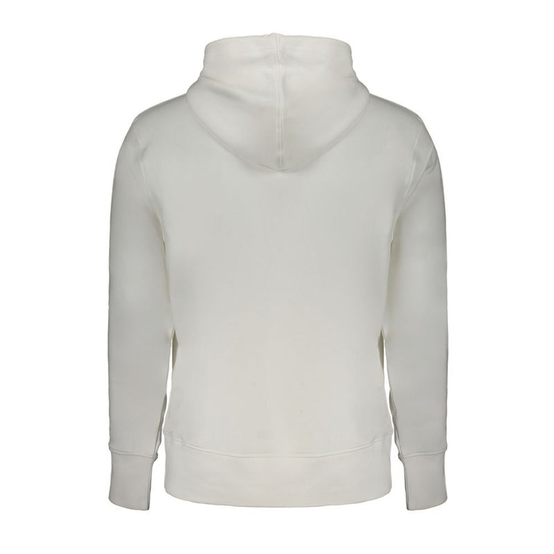 White Cotton Men Sweater