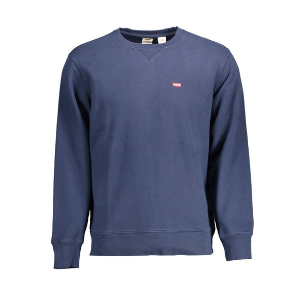 Blue Cotton Sweatshirt