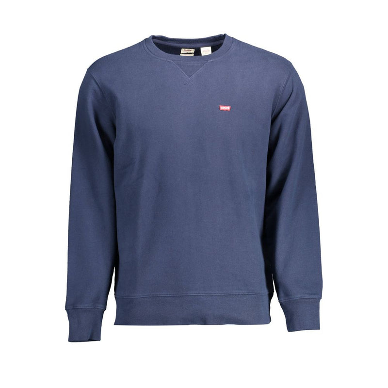 Blue Cotton Sweatshirt
