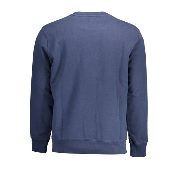 Blue Cotton Sweatshirt