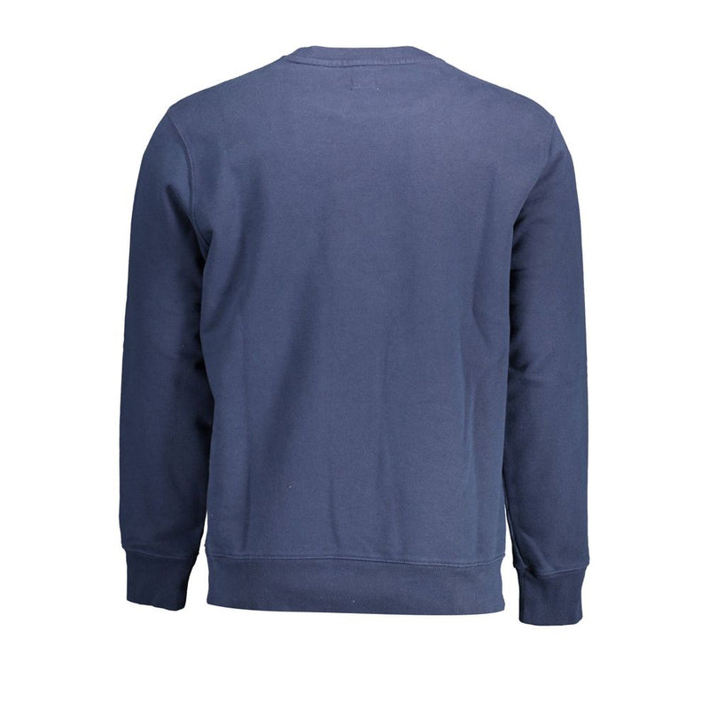 Blue Cotton Sweatshirt