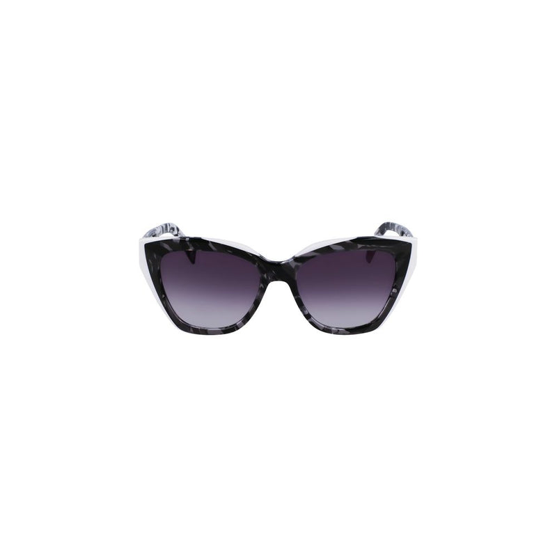 White Acetate Women's Sunglass
