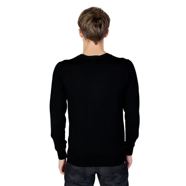 Black Wool Sweatshirt