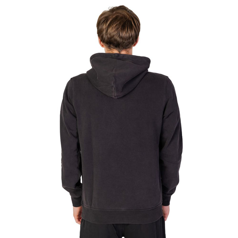 Black Cotton Hoodie