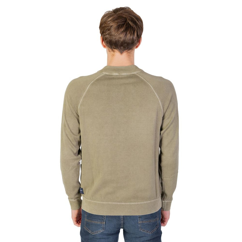 Green Cotton Sweatshirt