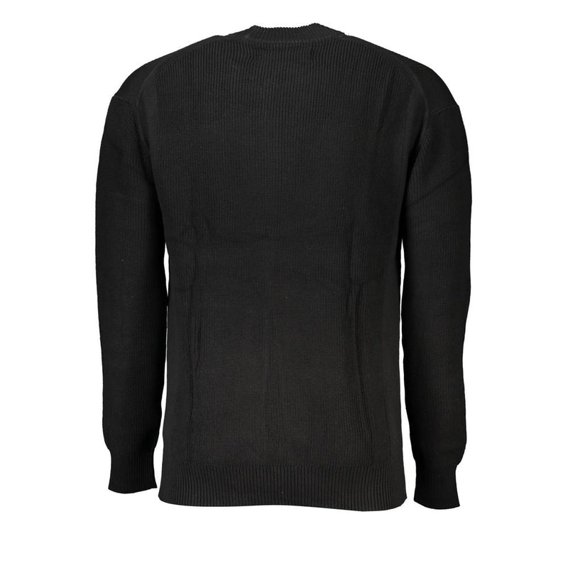 Black Cotton Sweater