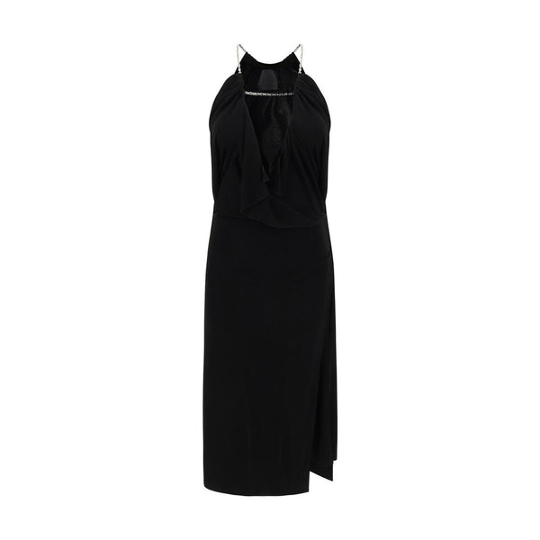 Black Viscose Cocktail Dress