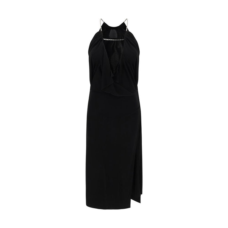 Black Viscose Cocktail Dress