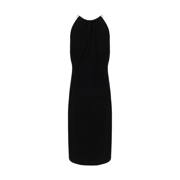 Black Viscose Cocktail Dress