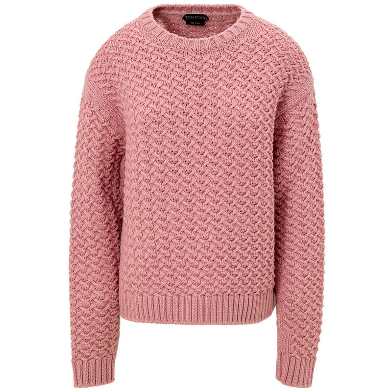 Pink Wool Sweatshirt