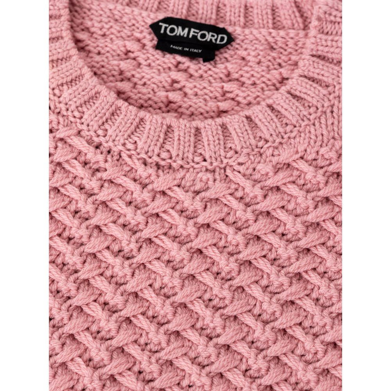Pink Wool Sweatshirt