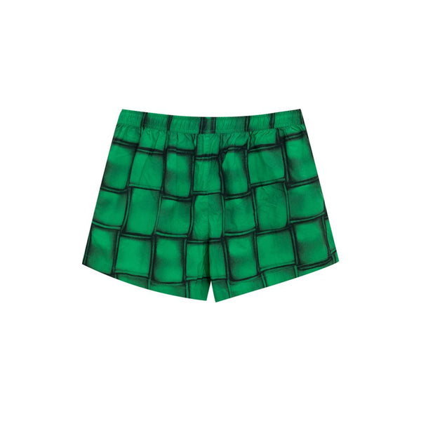 Green Polyamide Swim Shorts
