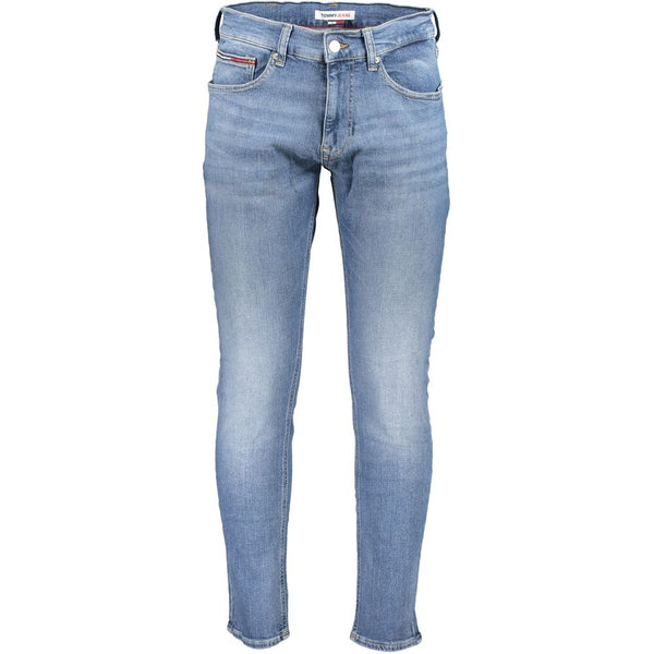 Blue Cotton Men Jeans