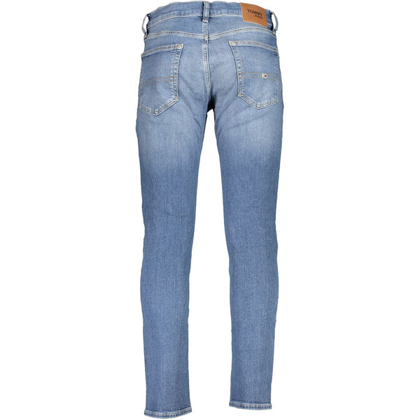 Blue Cotton Men Jeans