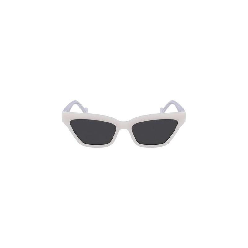 White Injected Women Sunglass