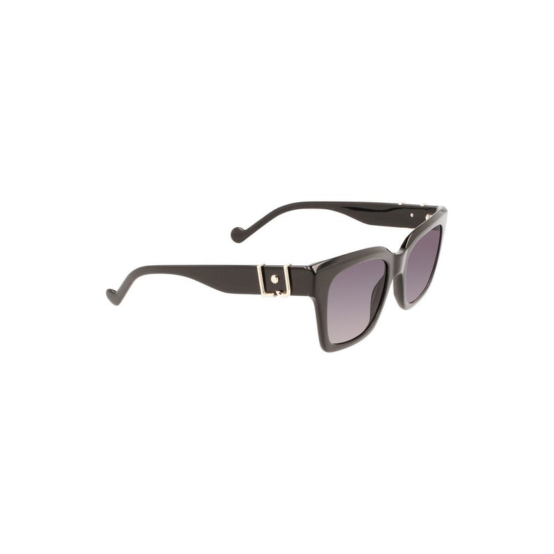 Black Acetate Women's Sunglass