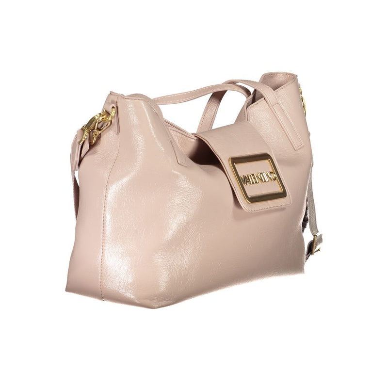 Pink Polyethylene Handbag