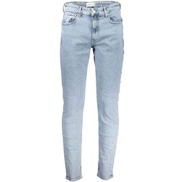 Blue Cotton Men Jeans