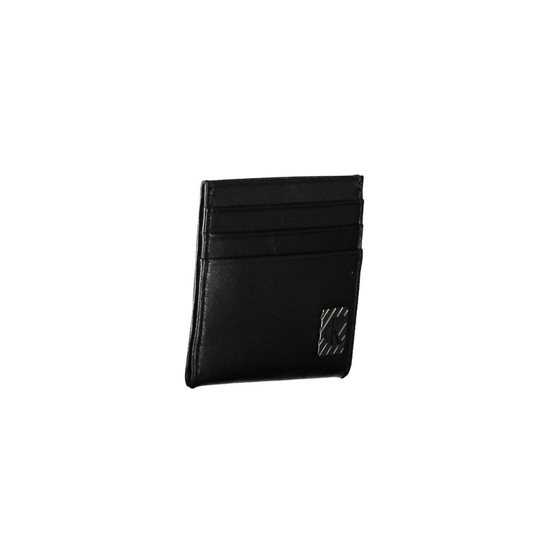 Black Leather Men Wallet