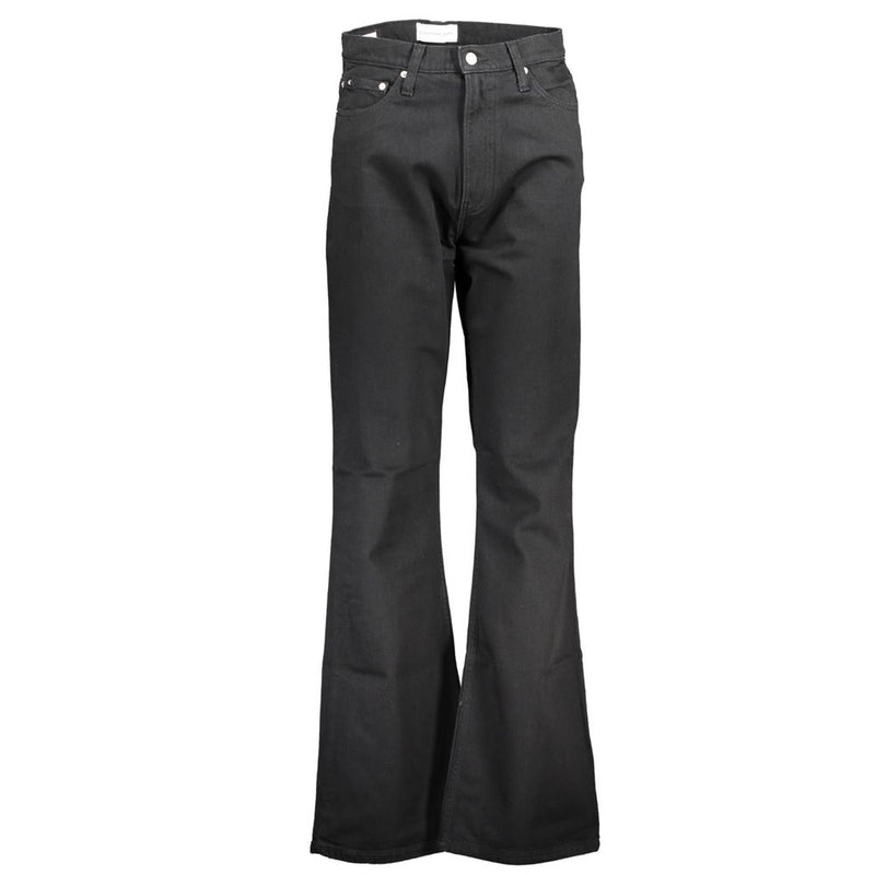 Black Cotton Women Jeans