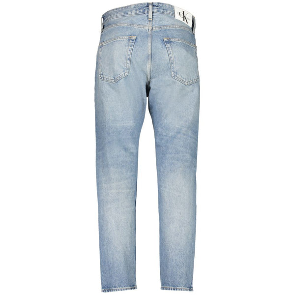 Blue Cotton Men Jeans