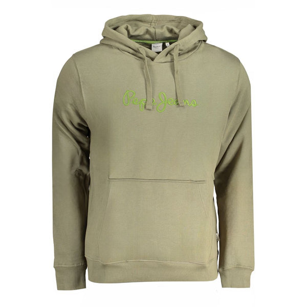 Green Organic Cotton Men Sweater