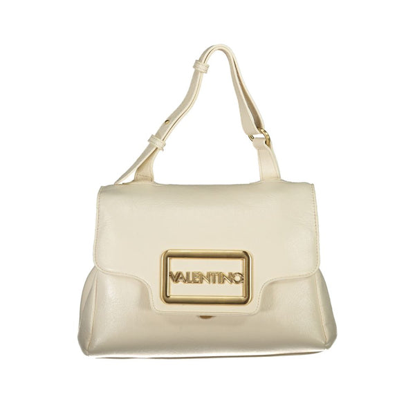 Beige Polyethylene Handbag