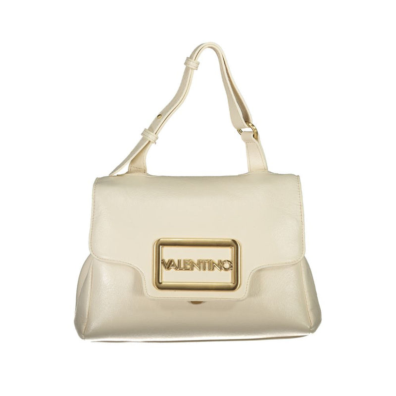 Beige Polyethylene Handbag