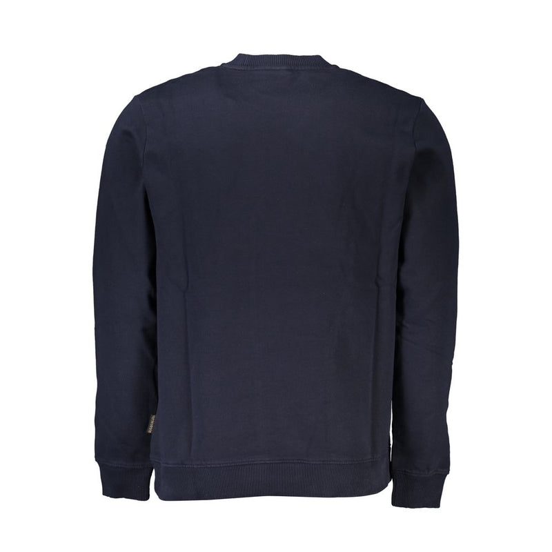 Blue Cotton Sweatshirt