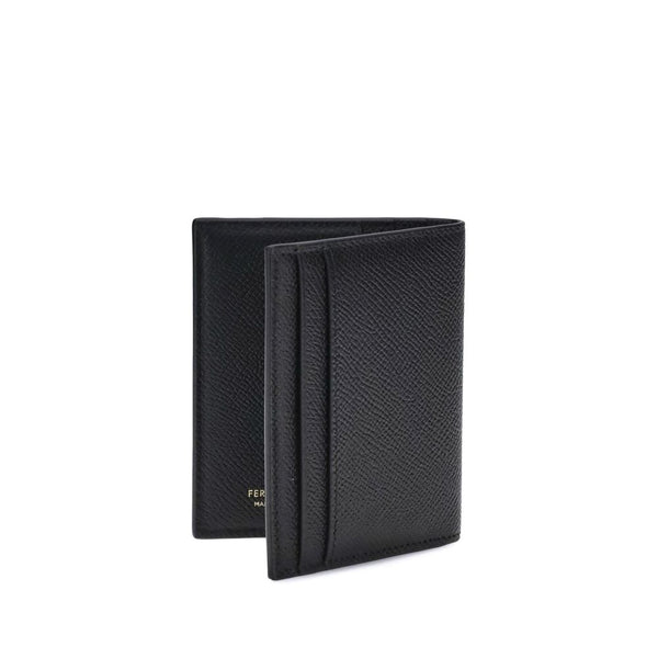 Black Calf Leather Bos Taurus Wallet