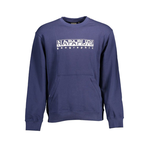 Blue Cotton Sweatshirt
