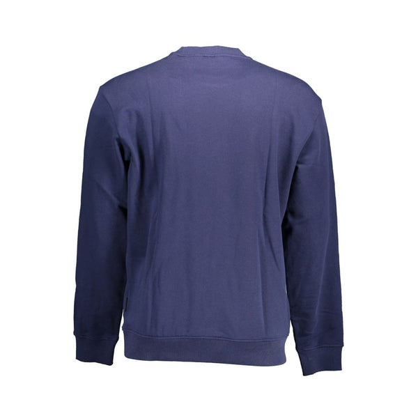 Blue Cotton Sweatshirt
