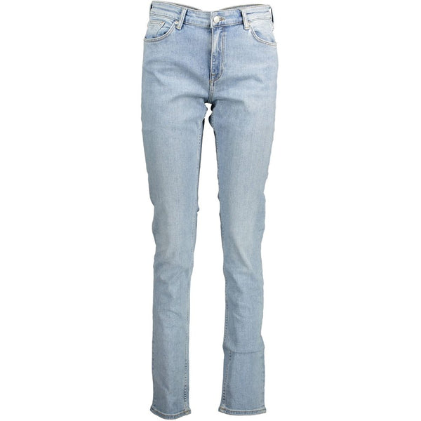 Blue Organic Cotton Women Jeans