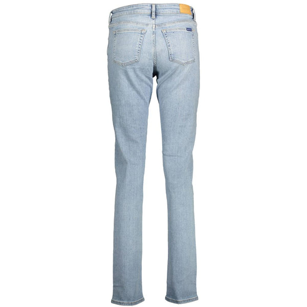 Blue Organic Cotton Women Jeans