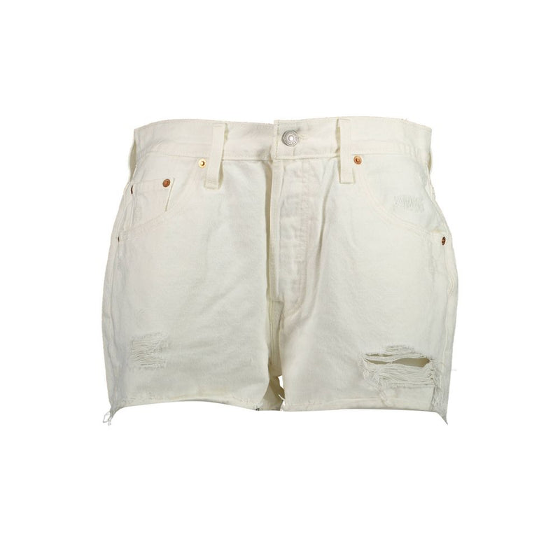 White Cotton Women's Jean