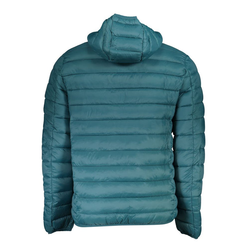 Green Polyamide Men Jacket