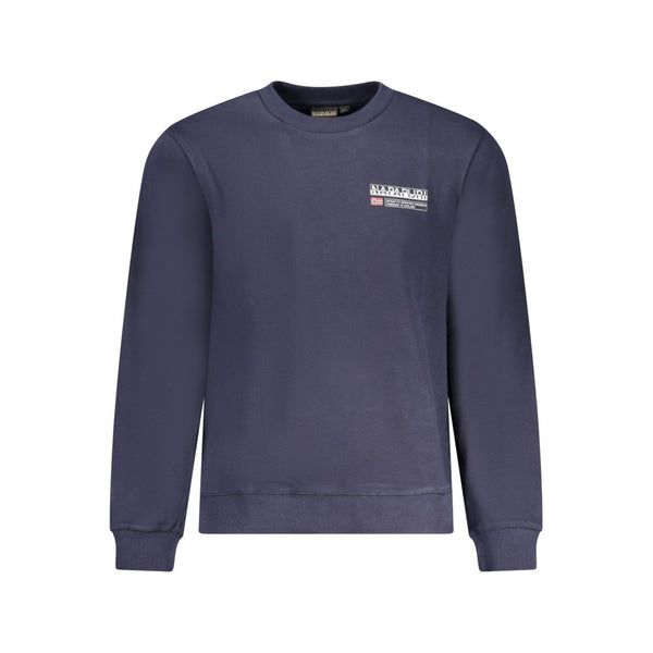 Blue Cotton Sweatshirt