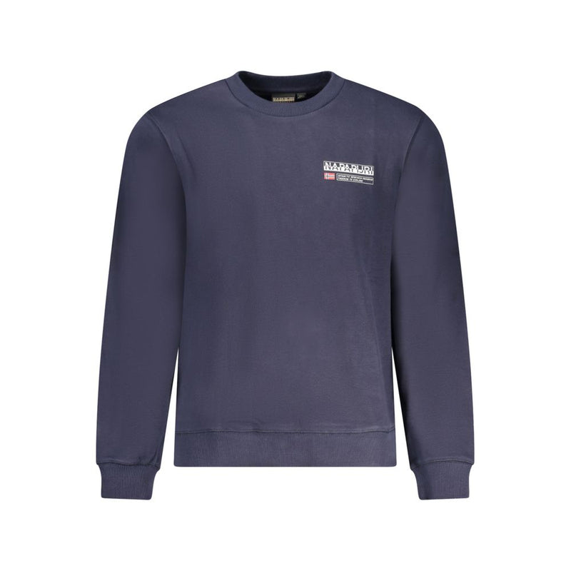 Blue Cotton Sweatshirt