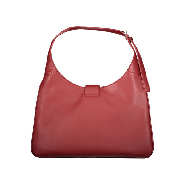 Red Polyethylene Handbag