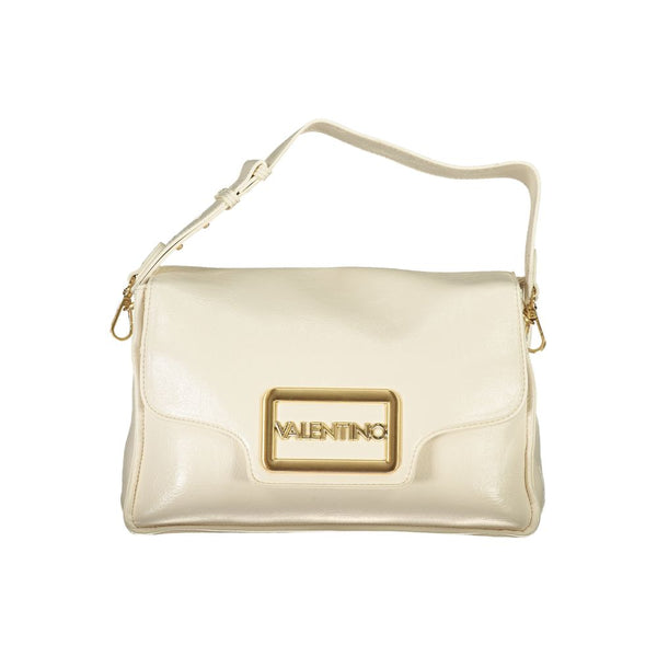 Beige Polyethylene Handbag