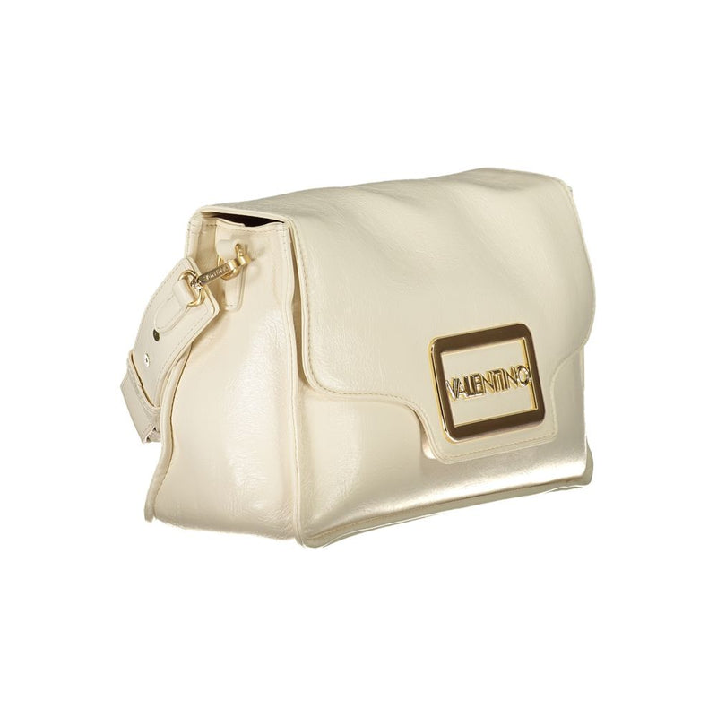Beige Polyethylene Handbag