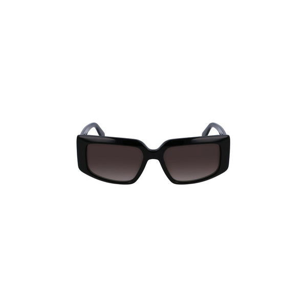 Black Acetate Women Sunglasses