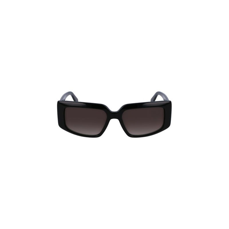 Black Acetate Women Sunglasses
