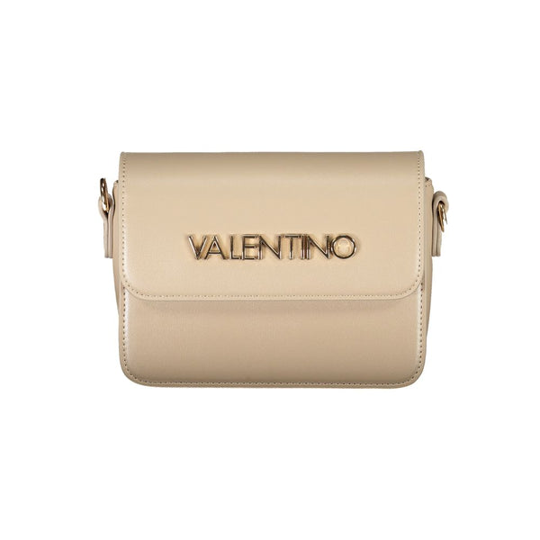 Beige Polyethylene Handbag