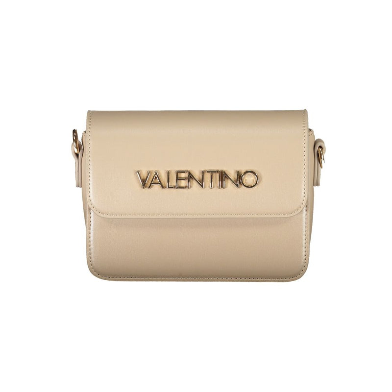 Beige Polyethylene Handbag