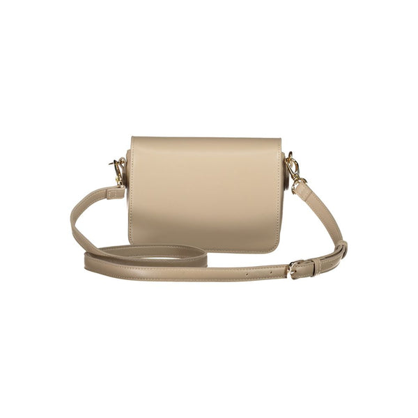 Beige Polyethylene Handbag