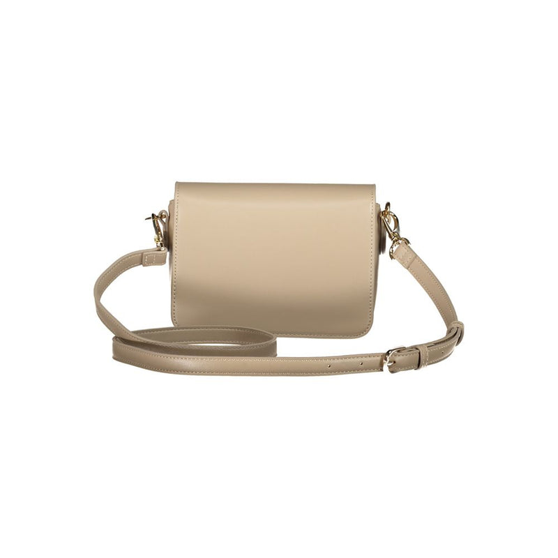 Beige Polyethylene Handbag