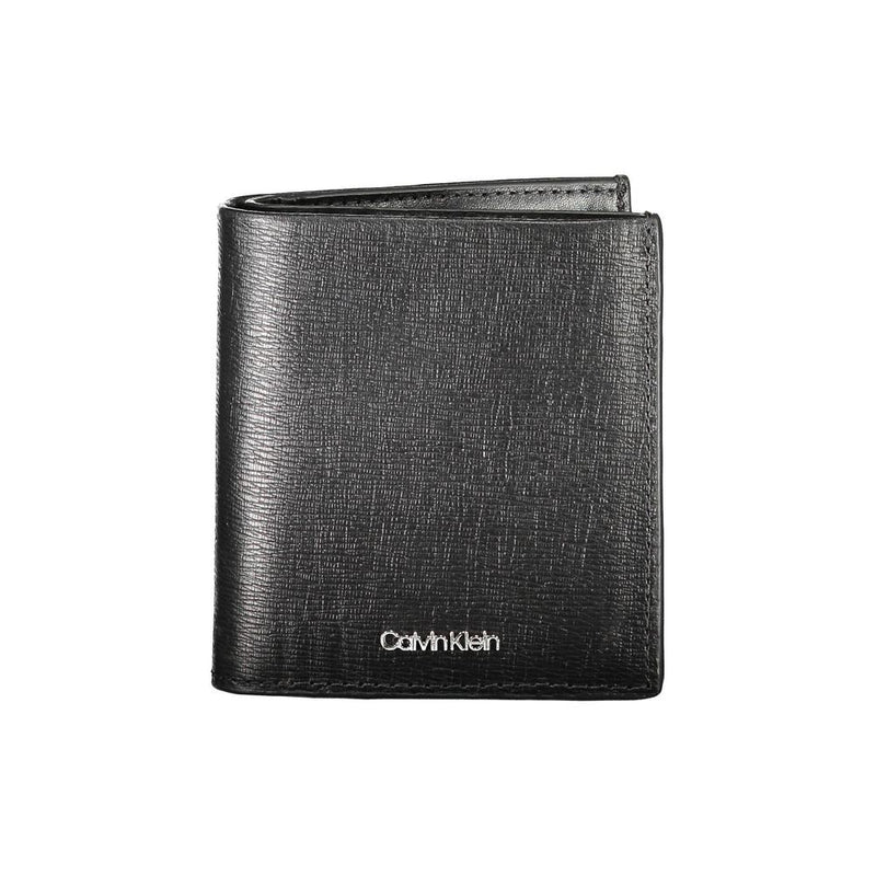 Black Leather Men Wallet