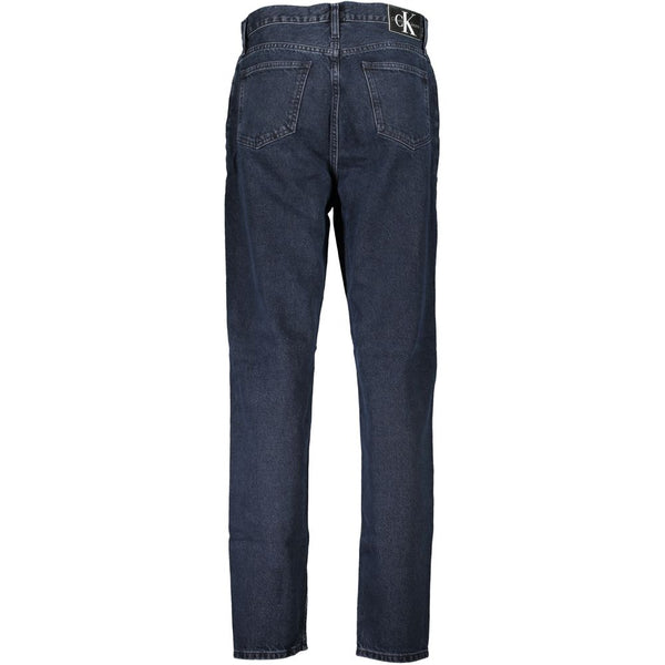 Blue Recycled Cotton Women Jeans