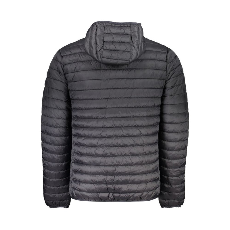 Black Polyamide Men's Jacket